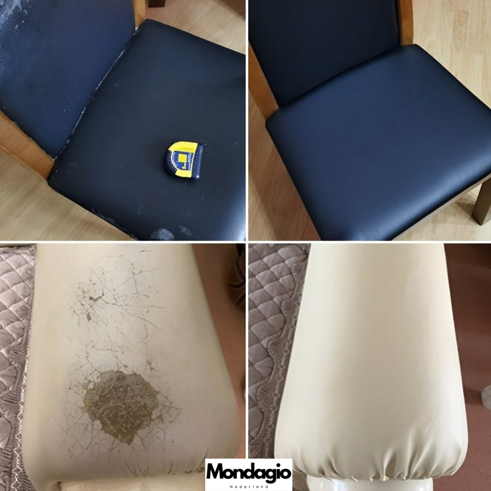 Frendorf | LeatherPro Leder Reparatur Set | Beschädigtes Leder restaurieren | Möbel, Autos & mehr