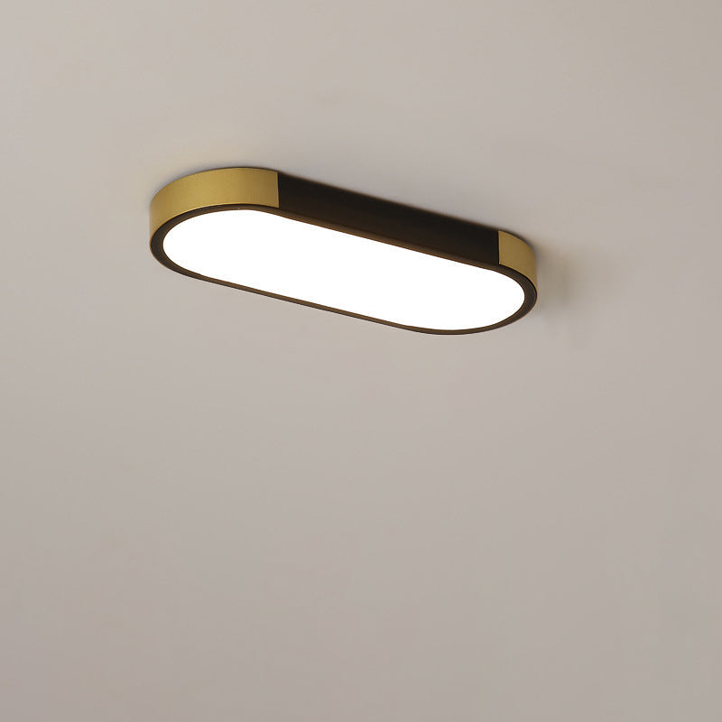 Minimalistische Rechteckige Ring LED Deckenleuchte