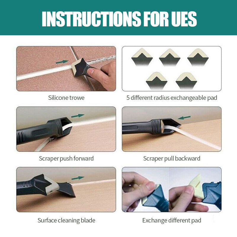 Frendorf | 3 in 1 multifunktionaler Silikonentferner