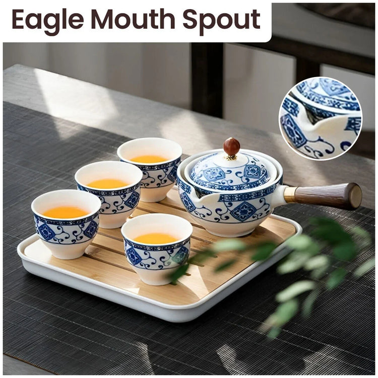 Frendorf | Gongfu-Teeset aus Porzellan - Zeitlose Eleganz, perfekter Tee