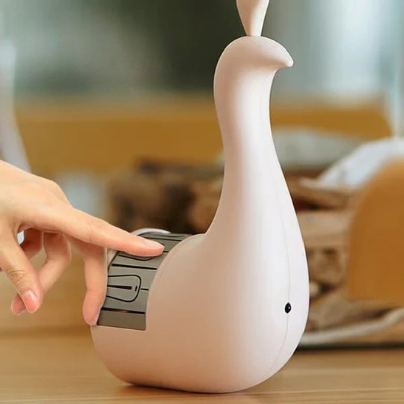 Frendorf | PeacockGlow LED-Projektionlampe – Dekorative Lampe mit Fernbedienung und Farbeffekten