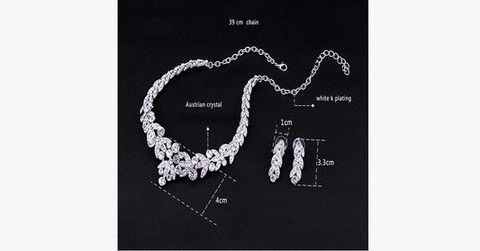 Frendorf | Blatt Choker Halskette Set