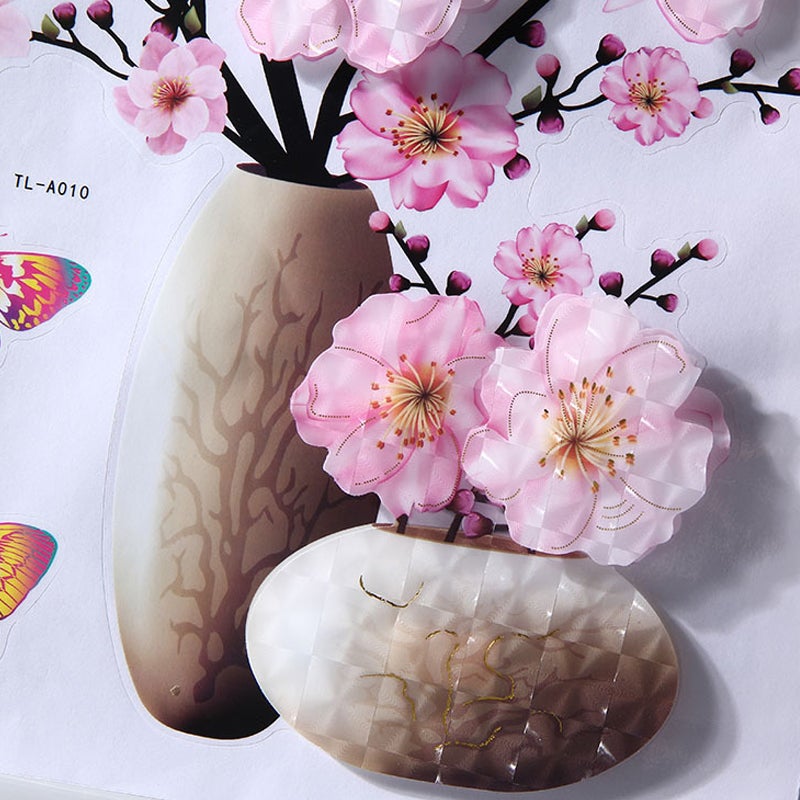 Frendorf | DIY Pflanze Vase 3D Stereo Aufkleber Selbstklebend