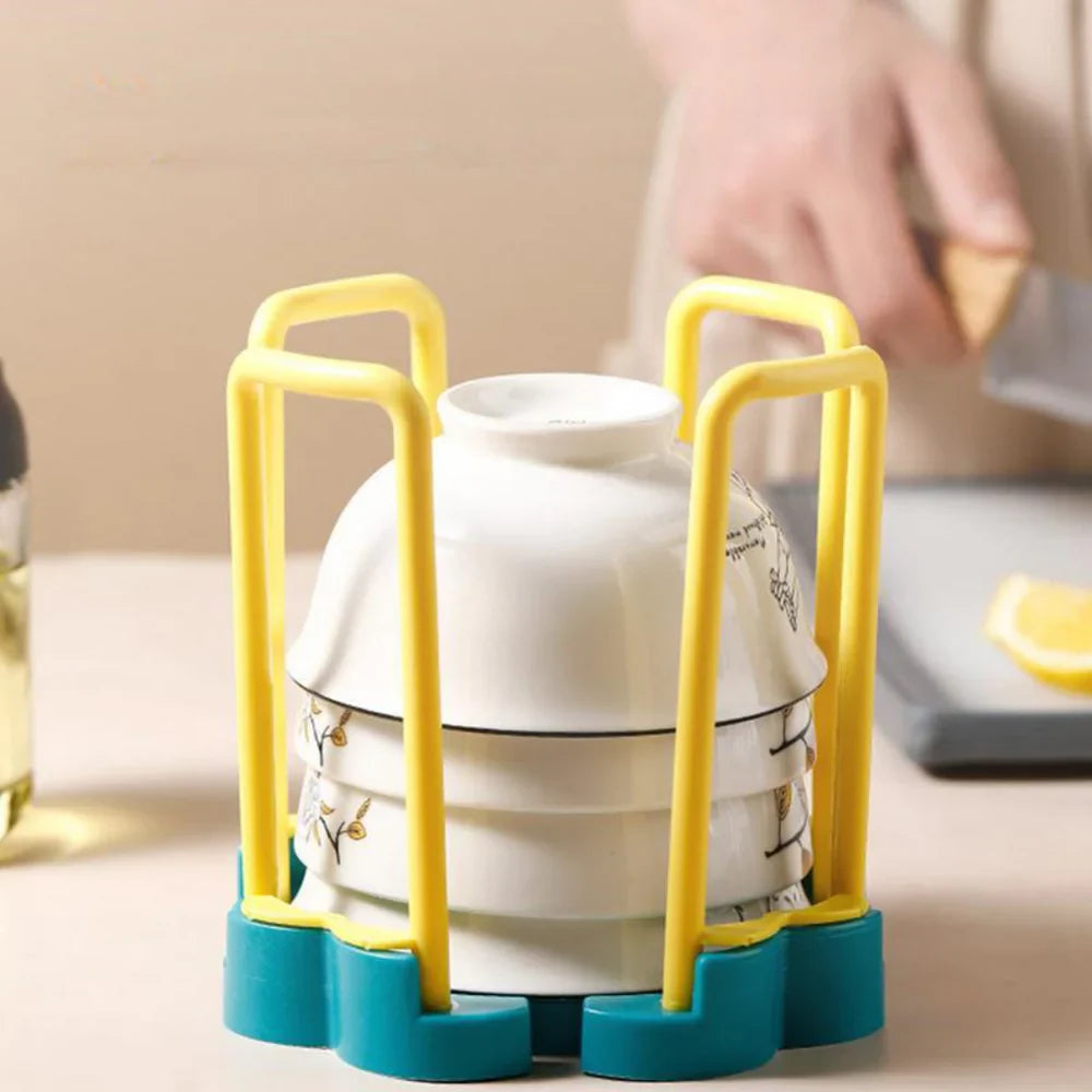 Frendorf | BowlStack – Einziehbarer Schalenhalter für Intelligentes Stapeln