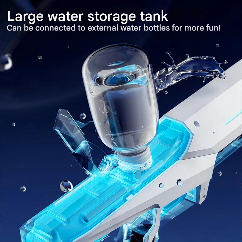 Frendorf | Automatische Wasserpistole mit 1L Tank & 10 m Reichweite – Sommerspaß pur