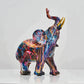 Frendorf | VibrantTrunk – Moderne Elefant Kunst Skulptur