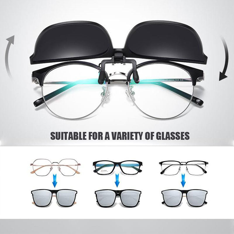 Frendorf | Neue polarisierte Clip-on-Klappsonnenbrille