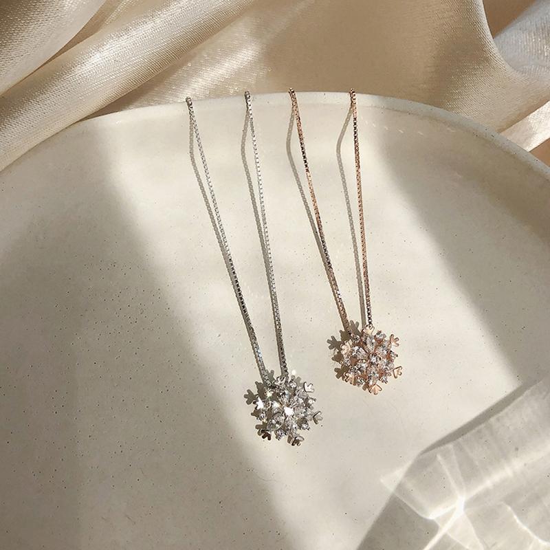 Frendorf | Glänzende Schneeflocke Kette