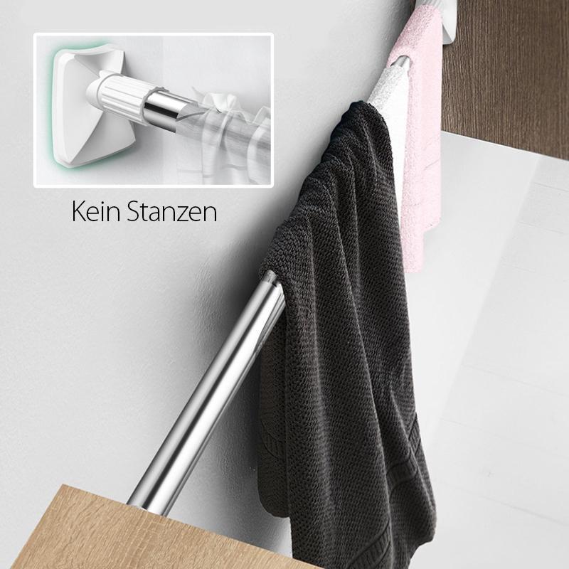 Frendorf | Teleskop Kleidung Rod aus Edelstahl