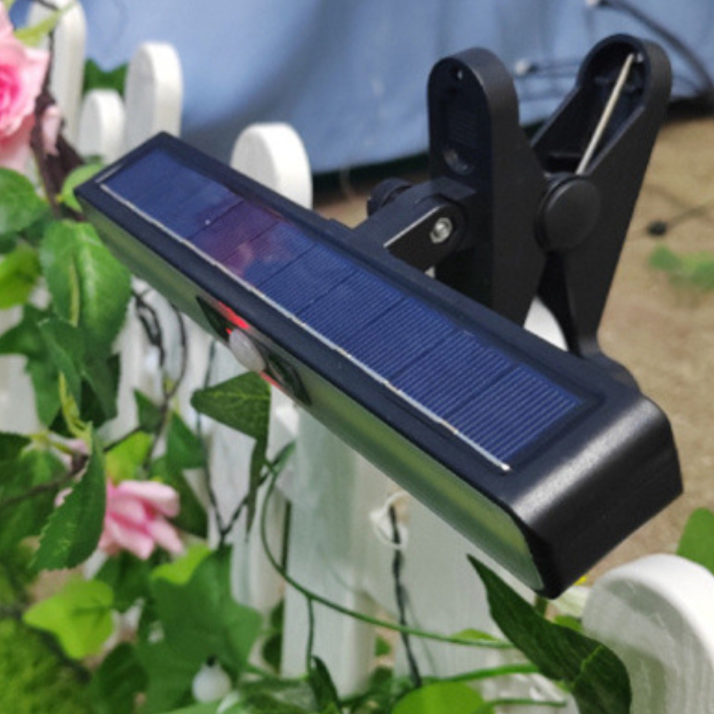 Royelux Solarbetriebene Außen Gartenlampe - Wasserdichtes LED mit Bewegungsmelder