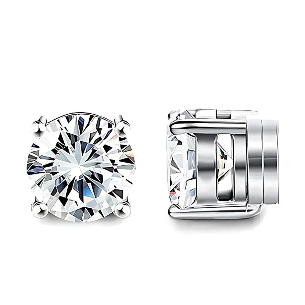 Frendorf | Premium Unisex Magnetische Kristall Design Steckerohrringe