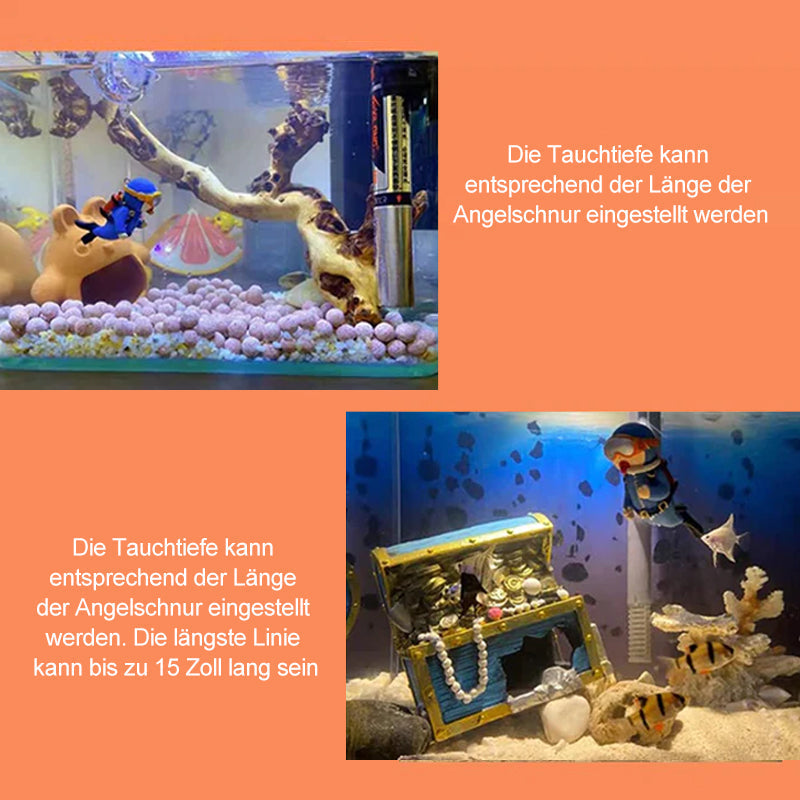 Frendorf | Schwimmender Taucher - Aquarium Ornament