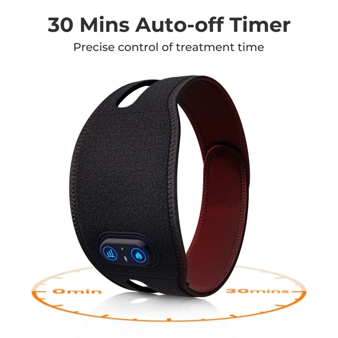 Frendorf | Beheiztes Nackenwickel mit roter Lichttherapie – Effektive Wärme & Massage zur Linderung von Nackenschmerzen