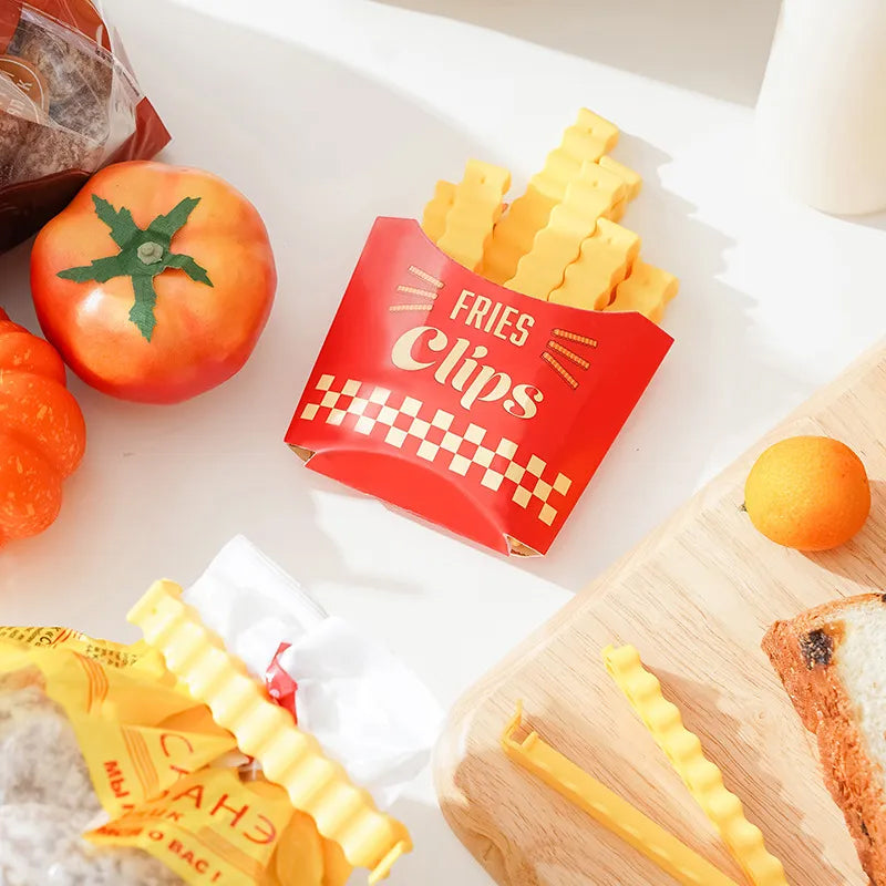 Frendorf | Lustige Magnetische Pommes Frites Lebensmittelklammern