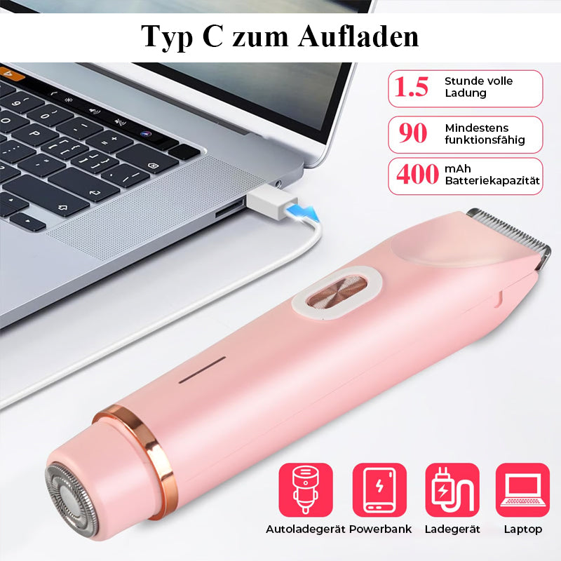 Frendorf | 2-in-1 Elektrorasierer für Damen