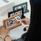 Frendorf | Dutch Teak Holz Schreibtischkalender