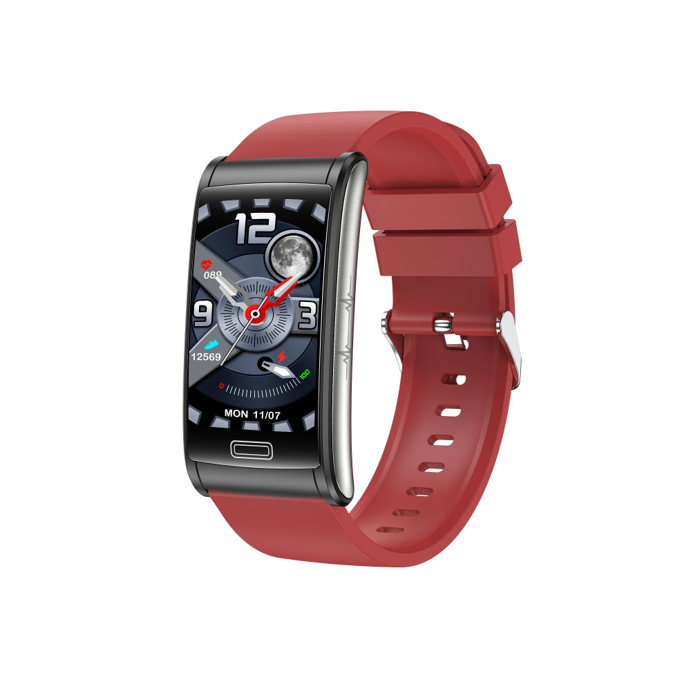 Frendorf | Smart Armband 3-Kanal-EKG Blutdruck Blutsauerstoff Blutzucker Schlaferkennung