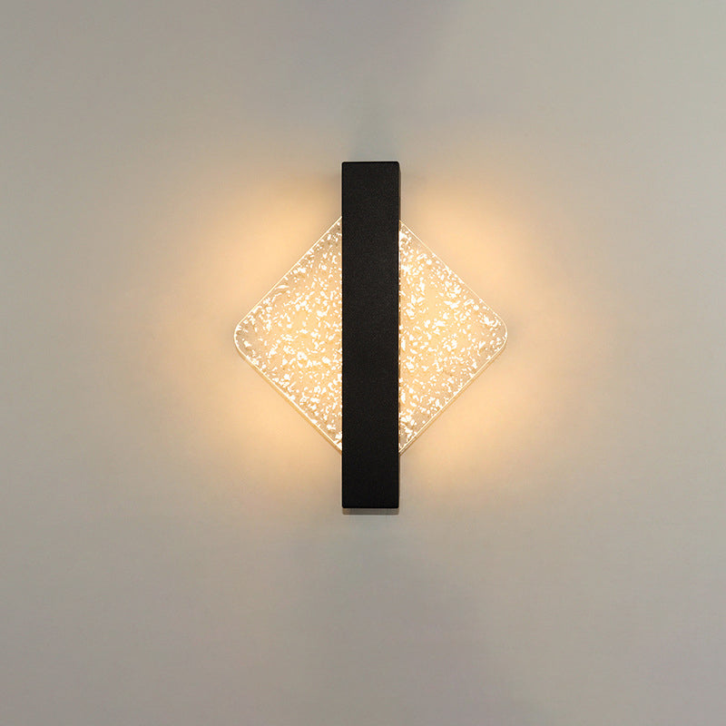 Kreative Acryl Riss Design LED Wandleuchte Lampe