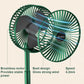 Frendorf | AirBuddy Tragbarer Mini Ventilator | Handheld & Faltbar | Wiederaufladbar | Perfekt für Reisen & Zuhause