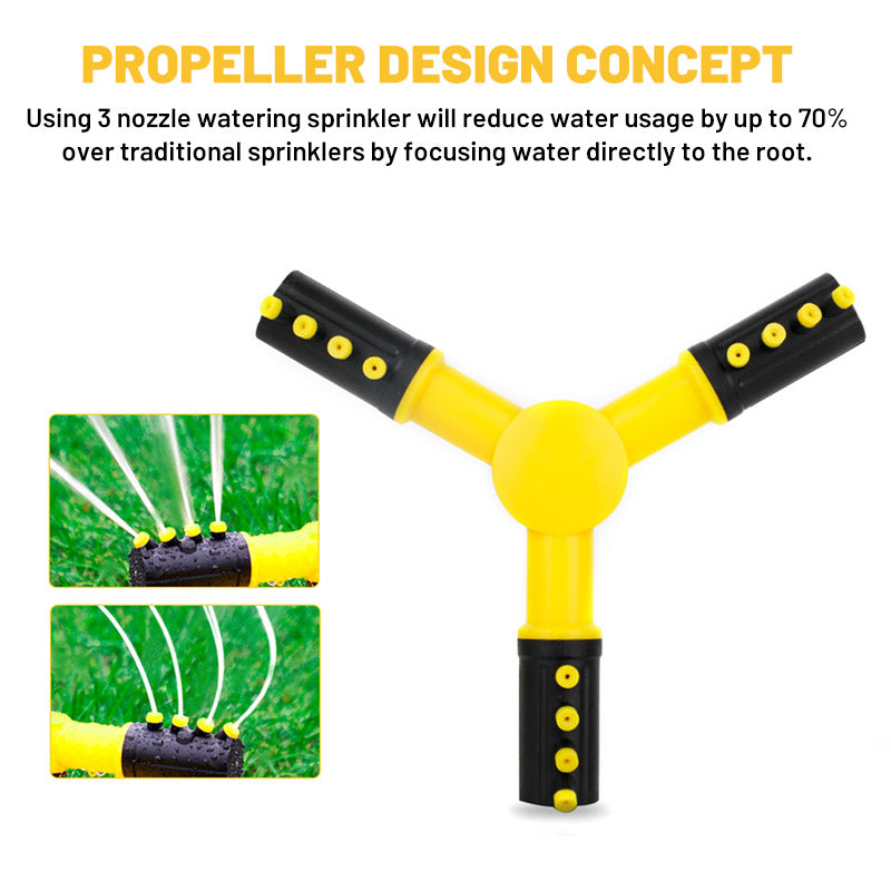 Frendorf | 360 Grad automatische rotierende Sprinkler