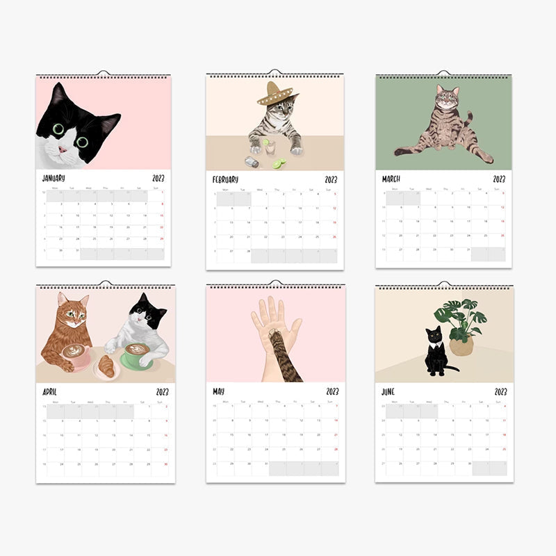 Frendorf | Katze Wandkalender 2024