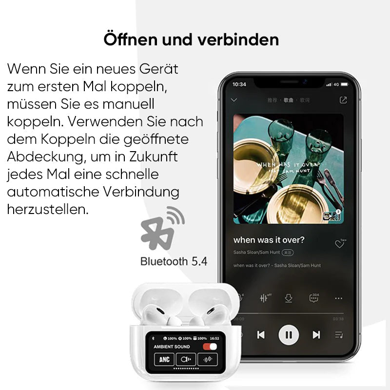 Frendorf | Bluetooth-Ohrhörer mit Geräuschunterdrückung