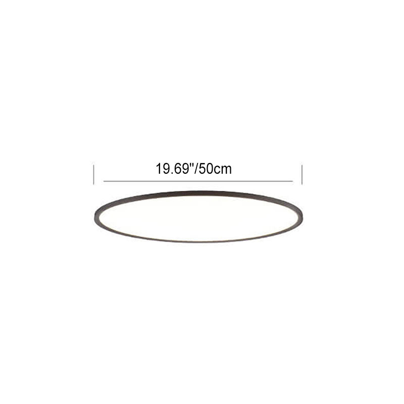 Frendorf | AuraLume Minimalistisches LED-Deckenlicht | Acryl-Aluminium | Modernes Design | Wohnzimmerbeleuchtung