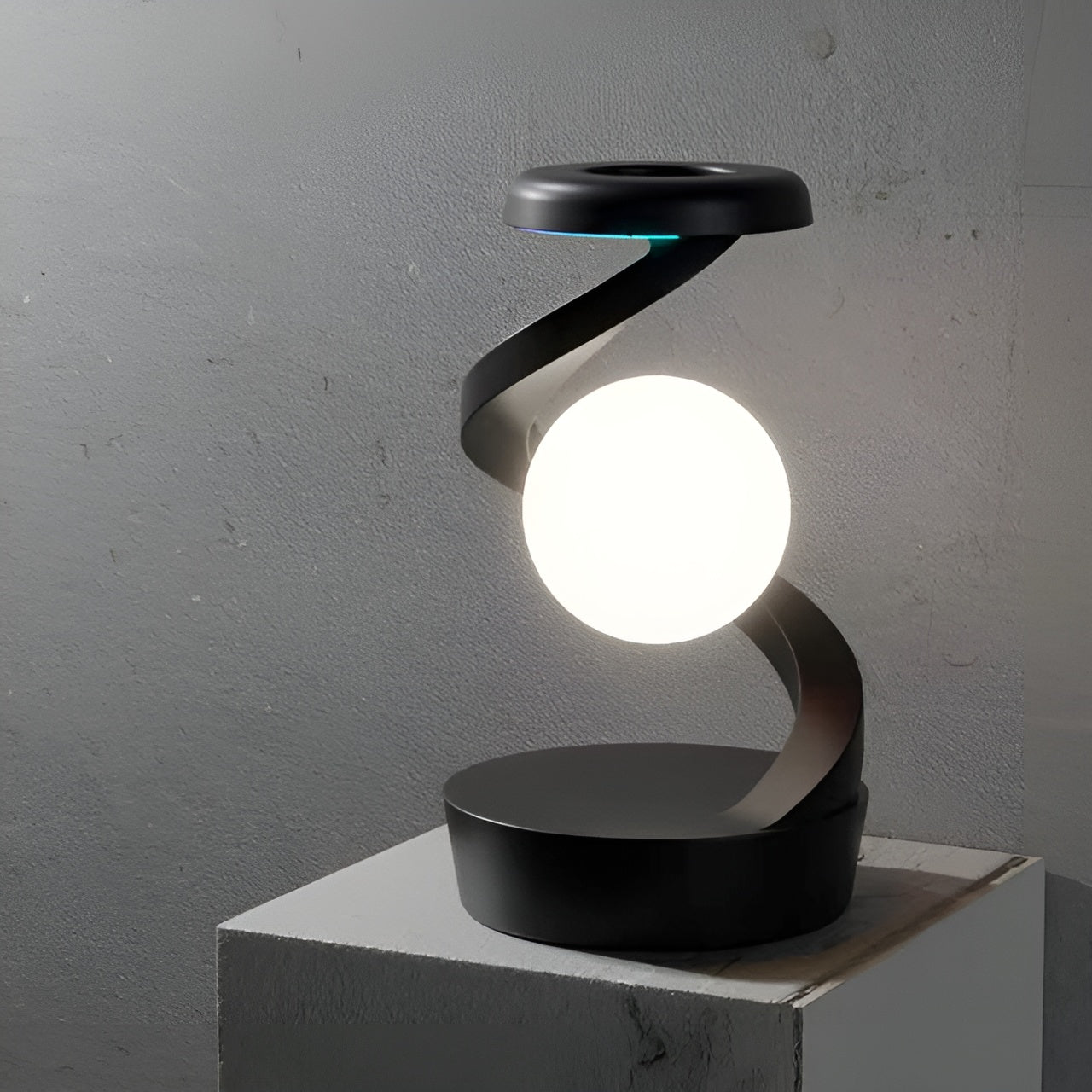 Roterende Schwebende Tischlampe | FloatLight