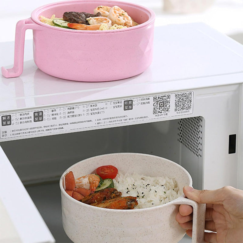 Frendorf | 1200ml Mikrowelle Ramen Schalen mit Sieb