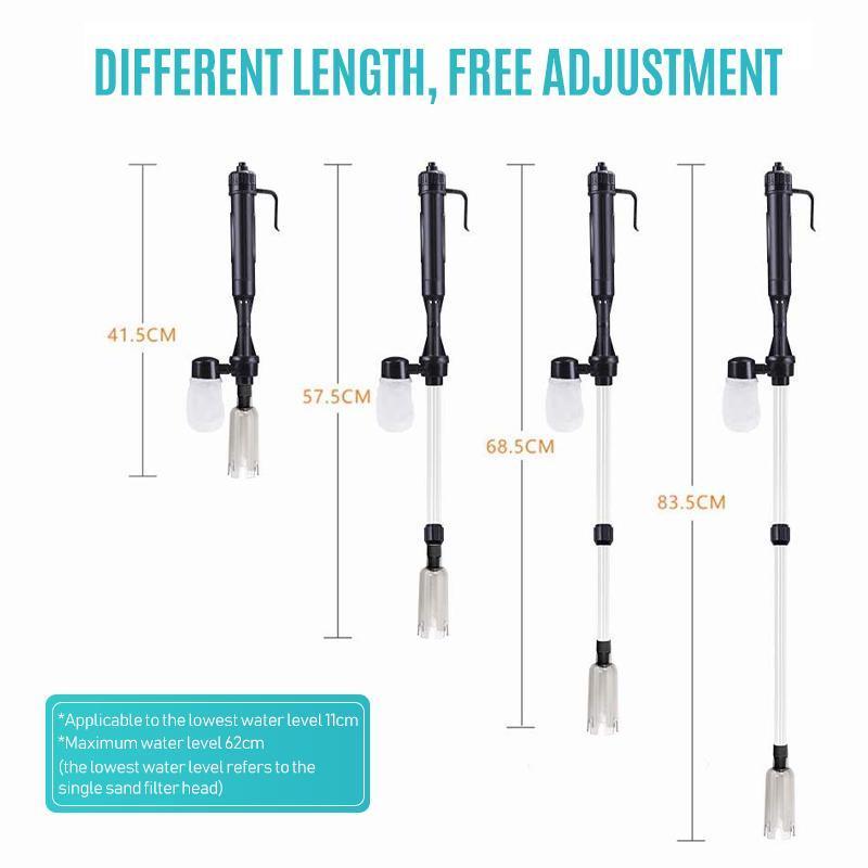 Frendorf | Automatischer Wasserwechsel von Aquarien elektrischer Sandreiniger