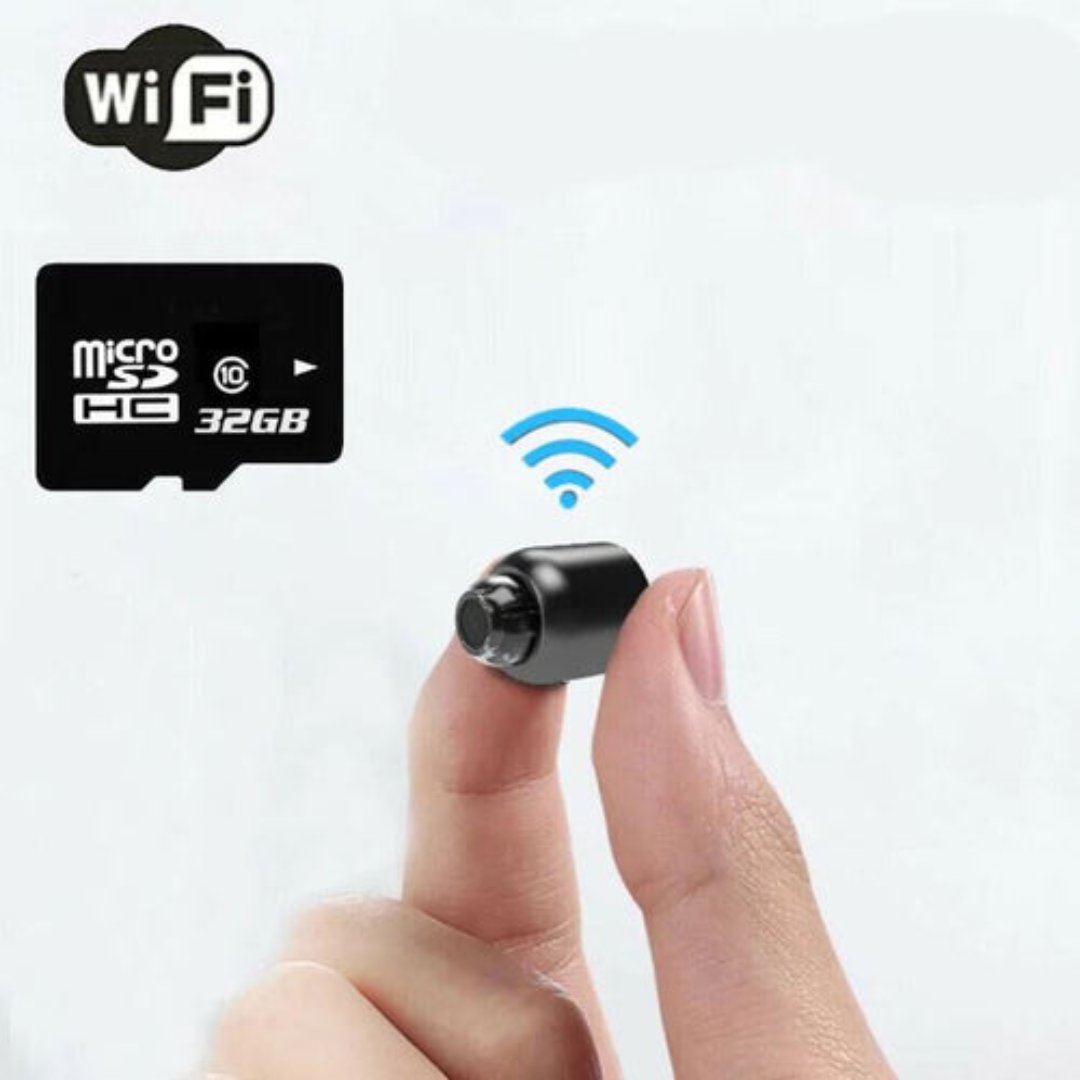 Frendorf | Mini WLAN versteckte Kamera und Audio - Winzige Überwachungs-Mini-Spionkameras Drahtlose Nanny-Überwachung