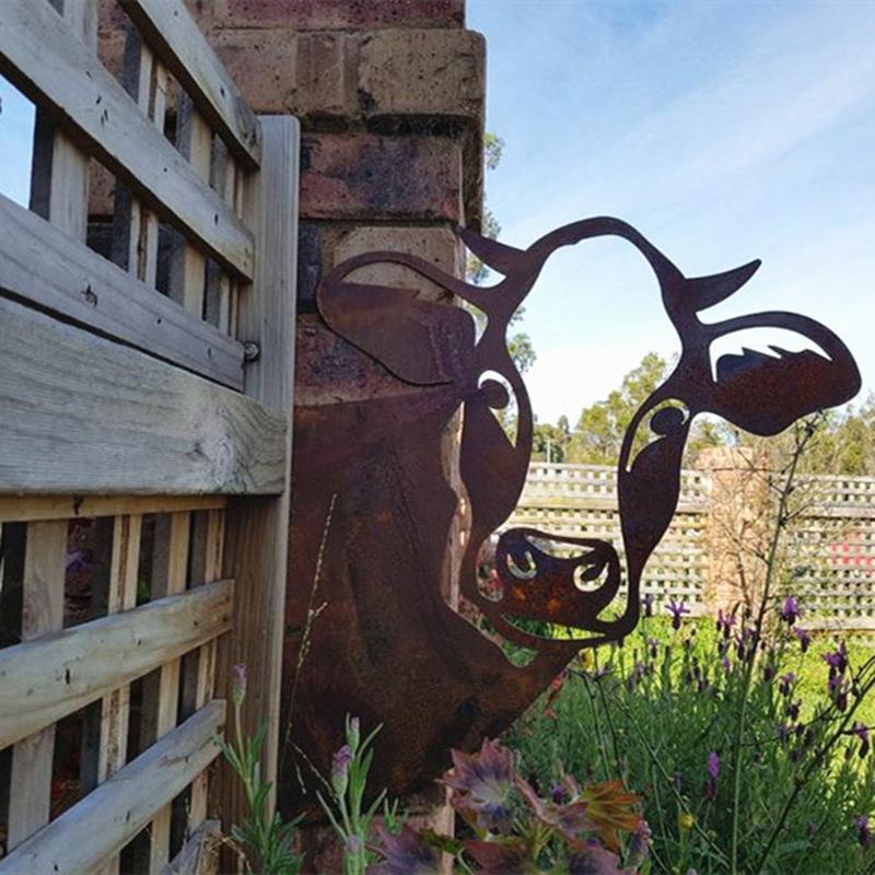 Frendorf | WildPost - Metall-Dyresilhuet-Zaunaufsätze
