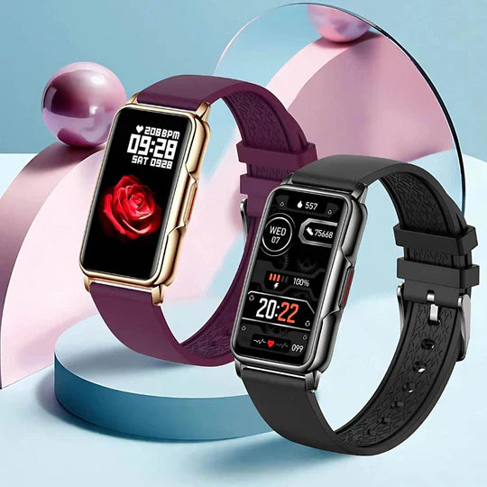 Frendorf | Smart Health Tracking Smartwatch mit Herzfrequenz-, Schlaf-, Fitness- und Laufüberwachung für einen aktiven Lebensstil