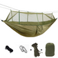 Frendorf | Nomaterra Hängematte | Mit Moskitonetz & Tarp | Ultraleicht & Wetterfest | Für Outdoor & Trekking