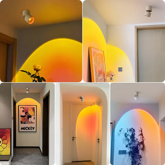 Frendorf | AuraLicht – Beruhigende Sonnenuntergangsfarben für entspannte Momente