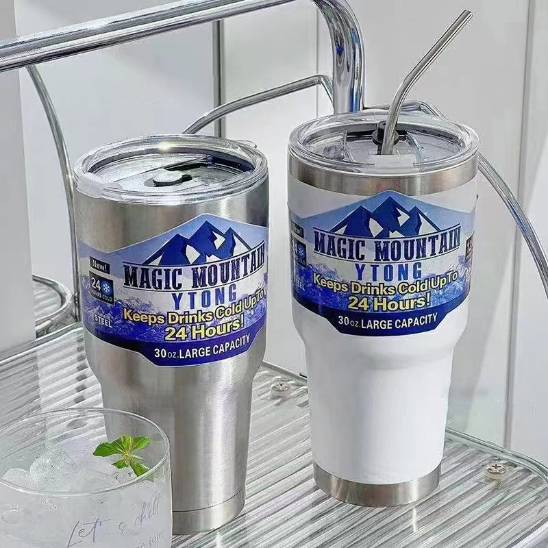 Frendorf | Auto Becher 304 Edelstahl Thermoskanne