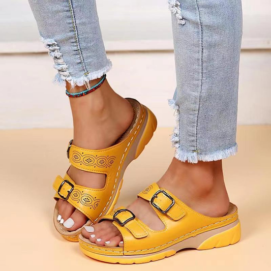 Frendorf | Frau Orthopädische Sandalen aus Leder
