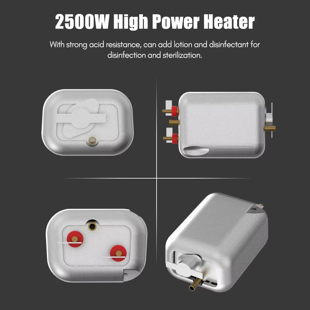 Frendorf | 2500w Dampfreiniger Mit Hochdruck - 6 Stufen Für Zuhause Und Küche