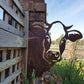 Frendorf | Outdoor Garten Bauernhof Spionierende Ziege Metallkunst Innenraumdekoration