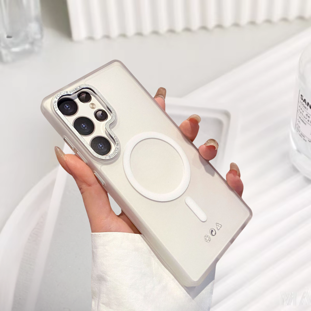 Frendorf | Samsung MagSafe-Hülle (Transparent) | "Kingdom"