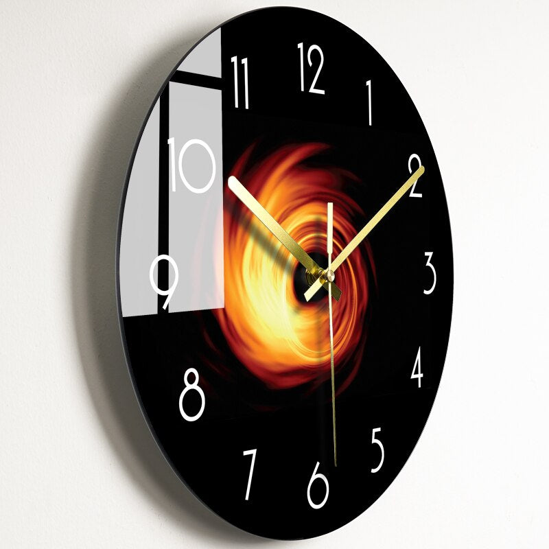 Frendorf | GlassEra Elegante Wanduhr aus Glas – Modernes Design für Ihr Zuhause
