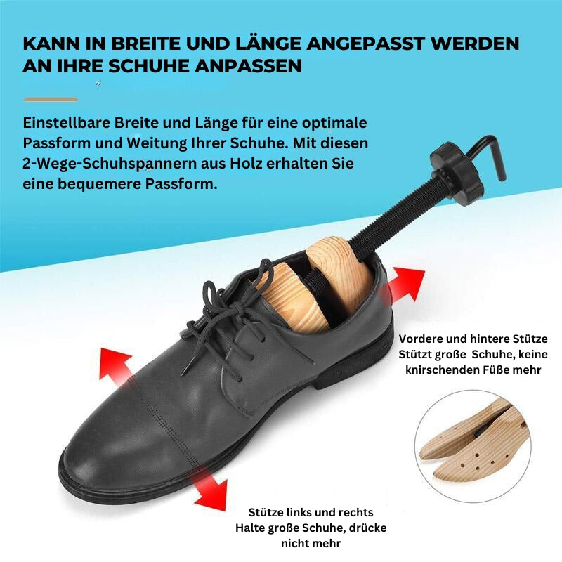 Frendorf | TimberStride – Hölzerne Werkzeuge für breite Schuhe