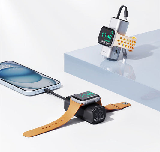 Frendorf | 2-in-1 Mini tragbare magnetische kabellose Schnelllade-Powerbank (5000mAh)