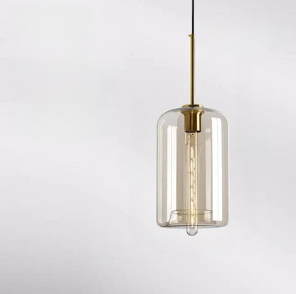 NordicGlas - Moderne Skandinavische Glas Hängeleuchte für Esszimmer und Wohnzimmer