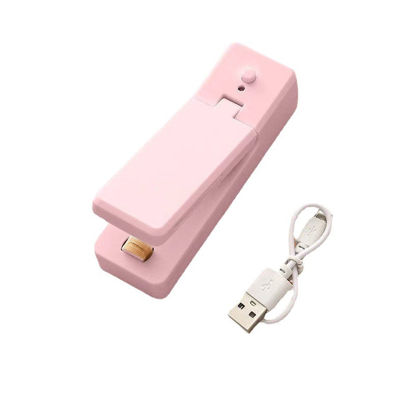 Frendorf | 2 in 1 USB wiederaufladbarer Mini-Taschenversiegeler mit Schneidemesser