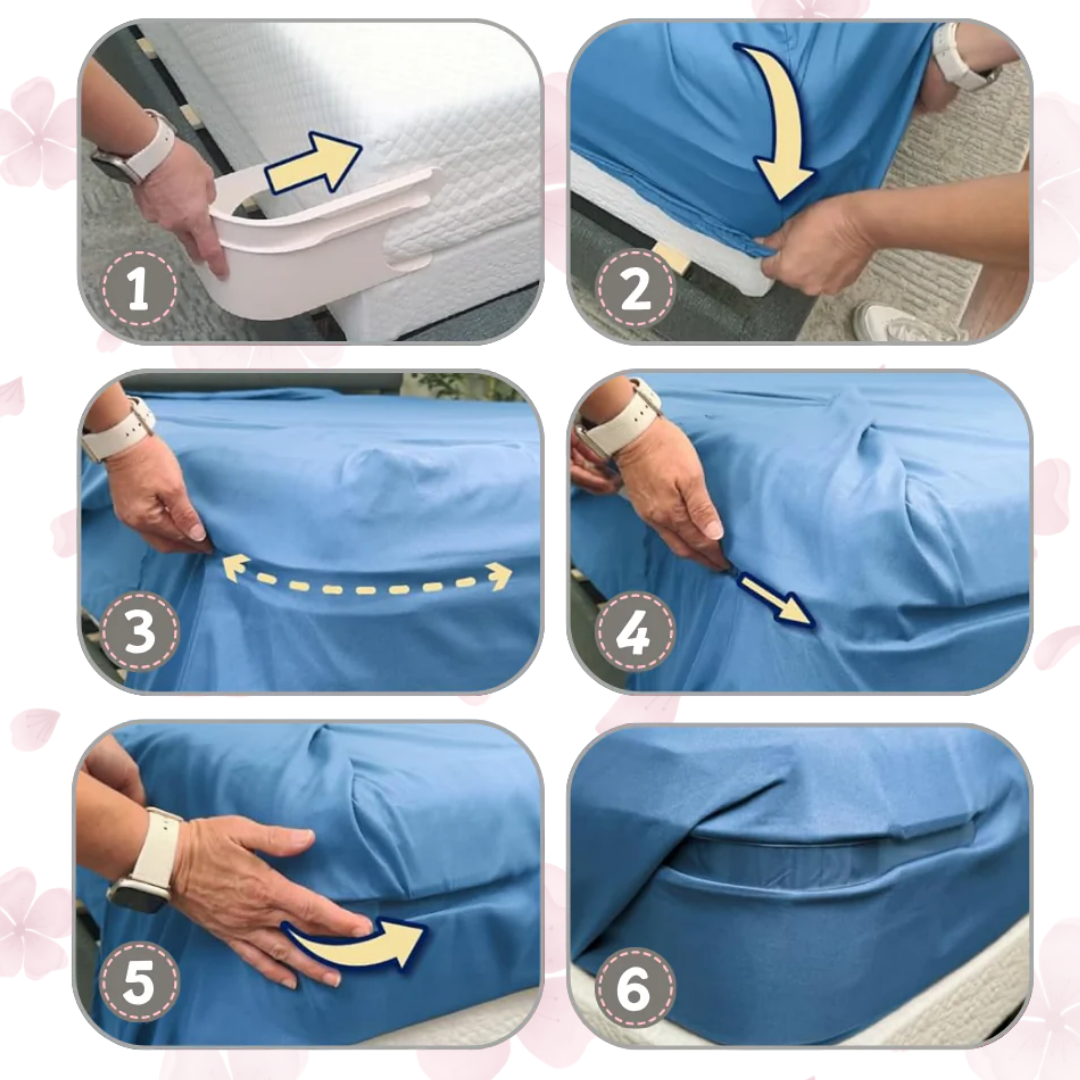 Frendorf | BedGrip - Klammern für Bettlakenhalter