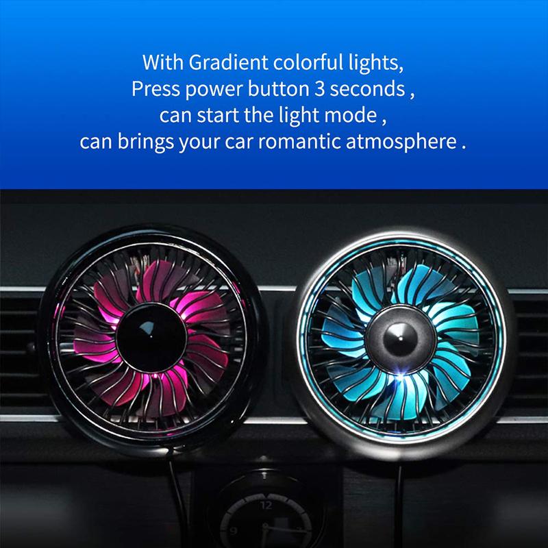 Frendorf | Auto-Luftauslass-USB-Ventilator