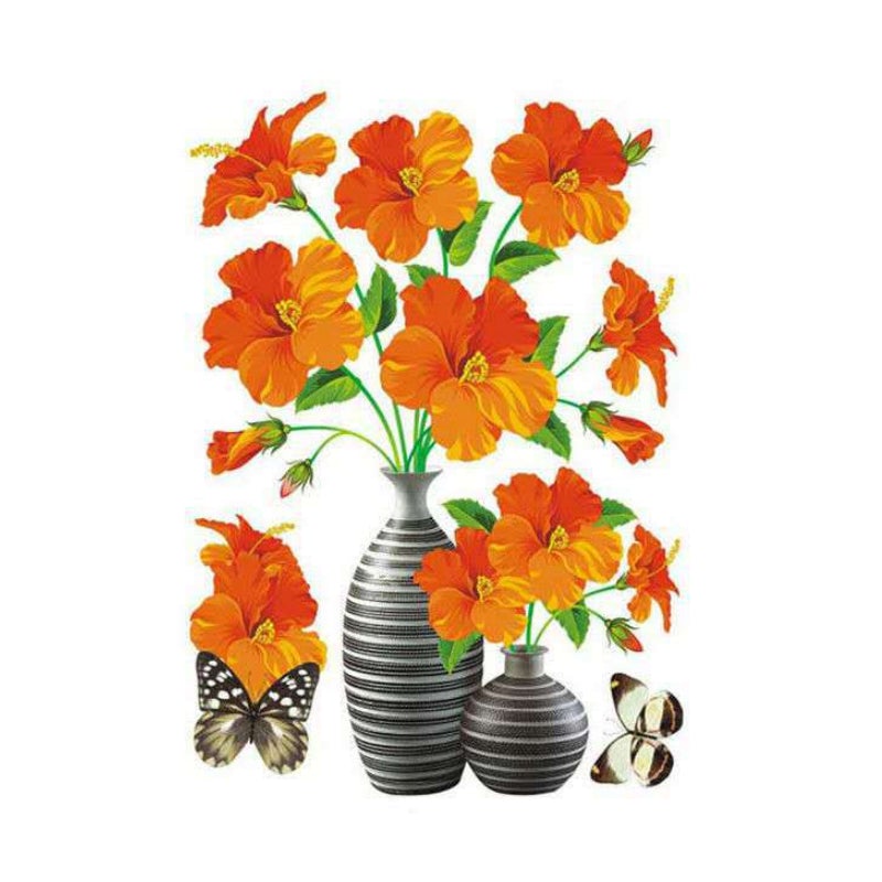 Frendorf | DIY Pflanze Vase 3D Stereo Aufkleber Selbstklebend