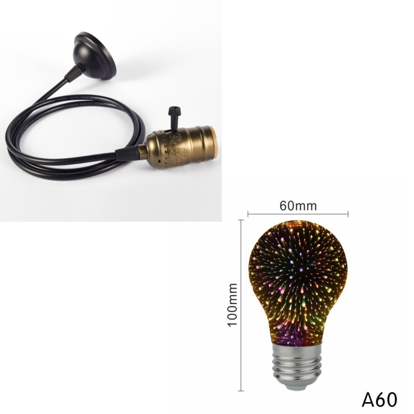 3D LED Feuerwerksbirne