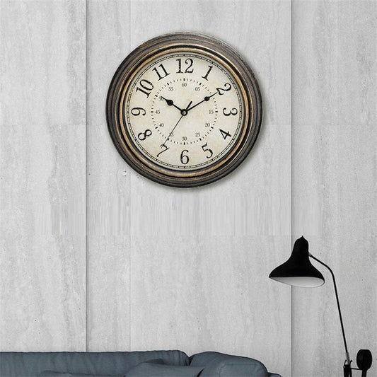 Frendorf | Rustik Vintage Holzwanduhr – Klassische Eleganz für Ihr Zuhause